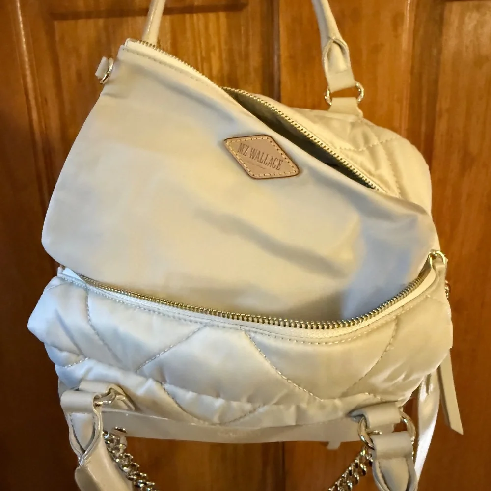 MZ Wallace Madison Satchel Top handle/Crossbody - Picture 7 of 8